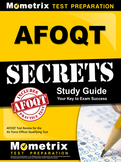 Cover image for AFOQT Secrets Study Guide